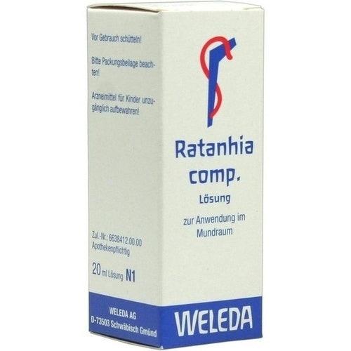 Aphthous ulcers and periodontitis, RATANHIA COMP.external solution - UKDorf