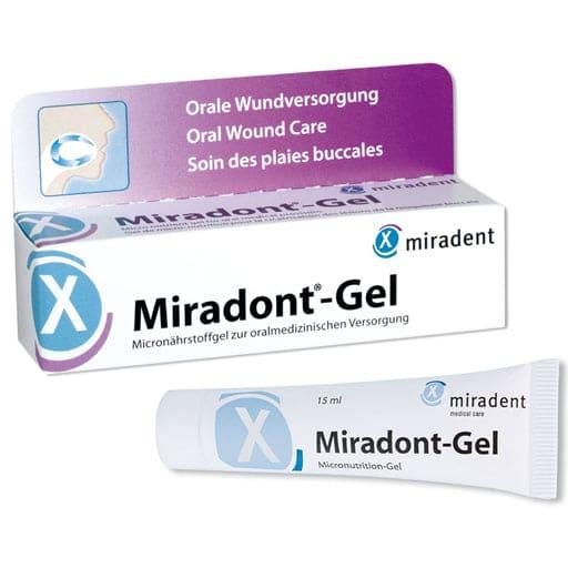 Aphthous ulcers and ringworms, MIRADENT micronutrient gel Miradont gel - UKDorf