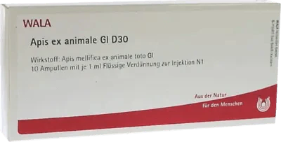 APIS EX animale GL D 30 ampoules - UKDorf
