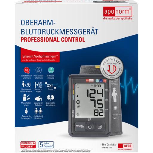 APONORM blood pressure monitor Prof.Control upper arm - UKDorf