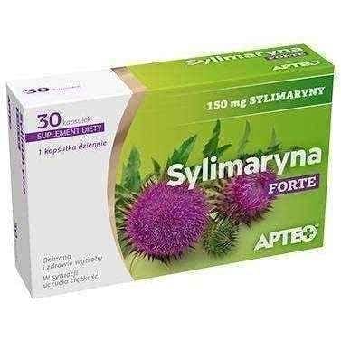 APTEO Silymarin Forte, liver health support nutrition UK