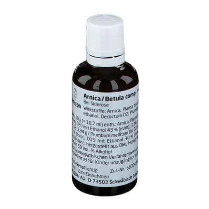ARNICA, BETULA mixture for use in sclerosis - UKDorf