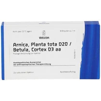 Arnica montana PLANTA tota, Betula Cortex ampoules, treatment of degenerative joint disease - UKDorf