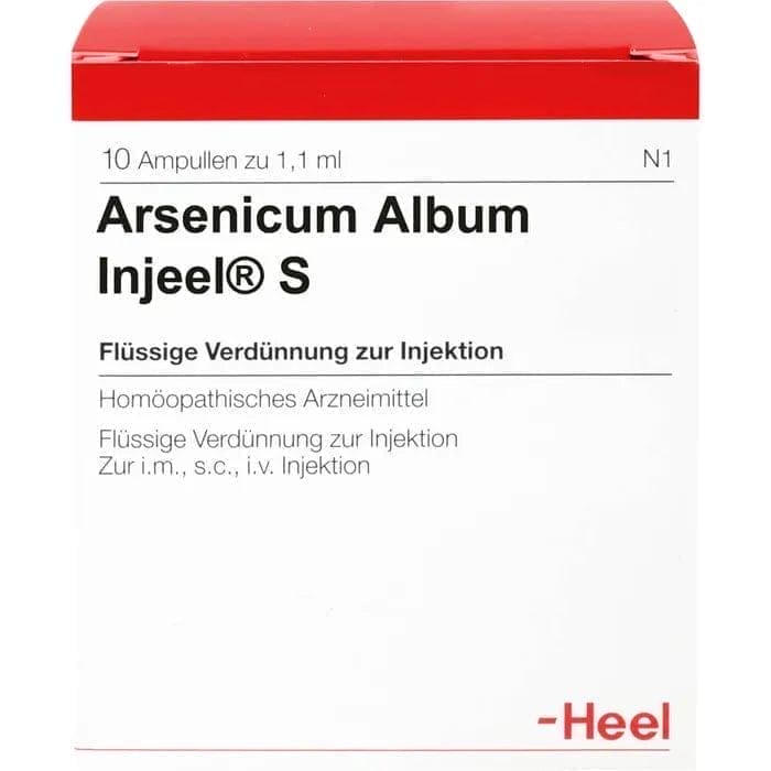 ARSENICUM ALBUM INJEEL S, anasarca, myocarditis, psoriasis, pityriasis - UKDorf