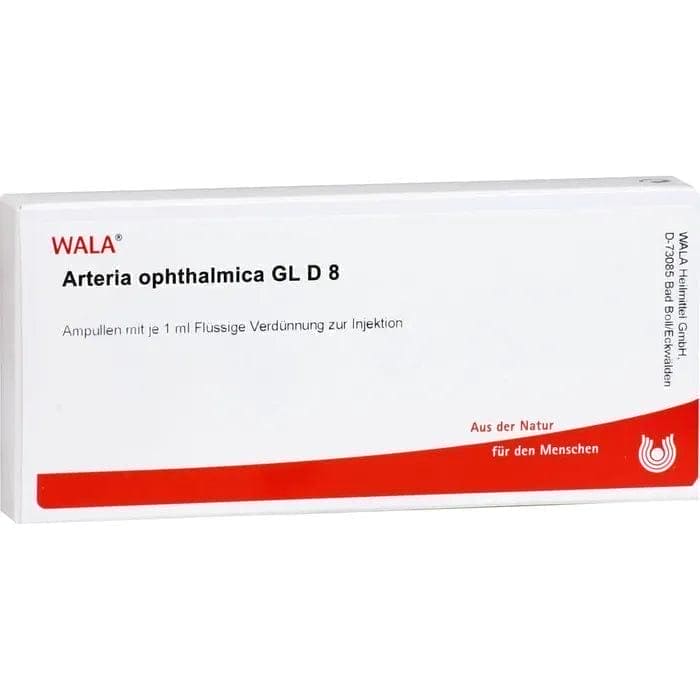 ARTERIA OPHTHALMICA GI D 8 ampoules UK