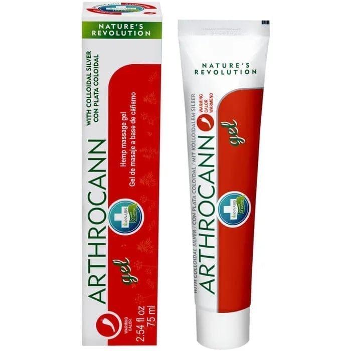 ARTHROCANN gel with heat effect, hemp oil and colloidal silver - UKDorf