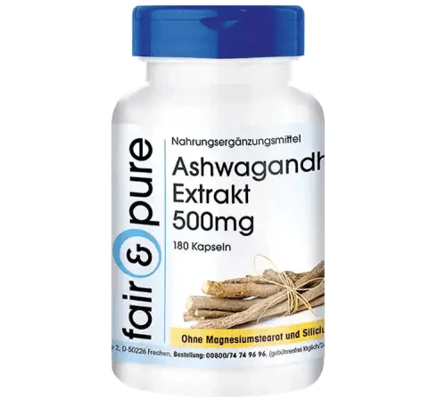 ASHWAGANDHA EXTRACT 500 mg capsules - UKDorf