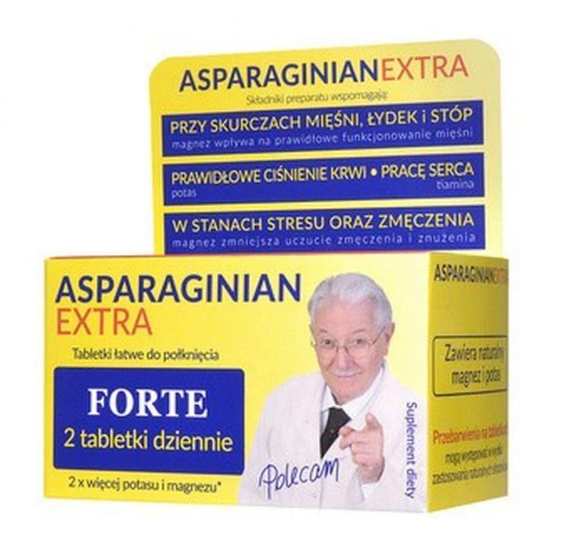Aspartate (Asparaginian) Extra 50 tablets - UKDorf