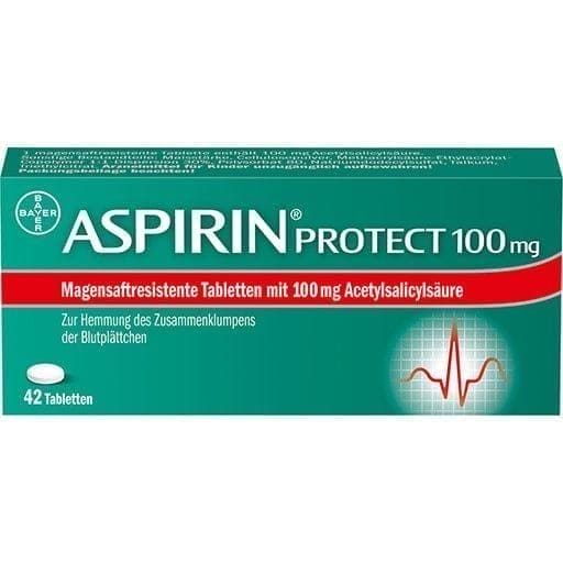 ASPIRIN Protect 100 mg acetylsalicylic acid tablets - UKDorf