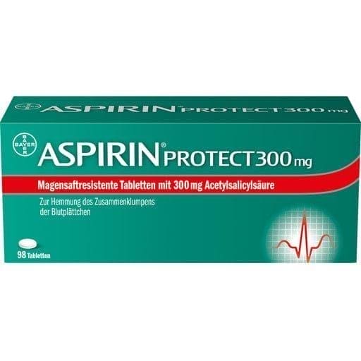 ASPIRIN Protect 300 mg, heart attack, gastric juice tablets - UKDorf