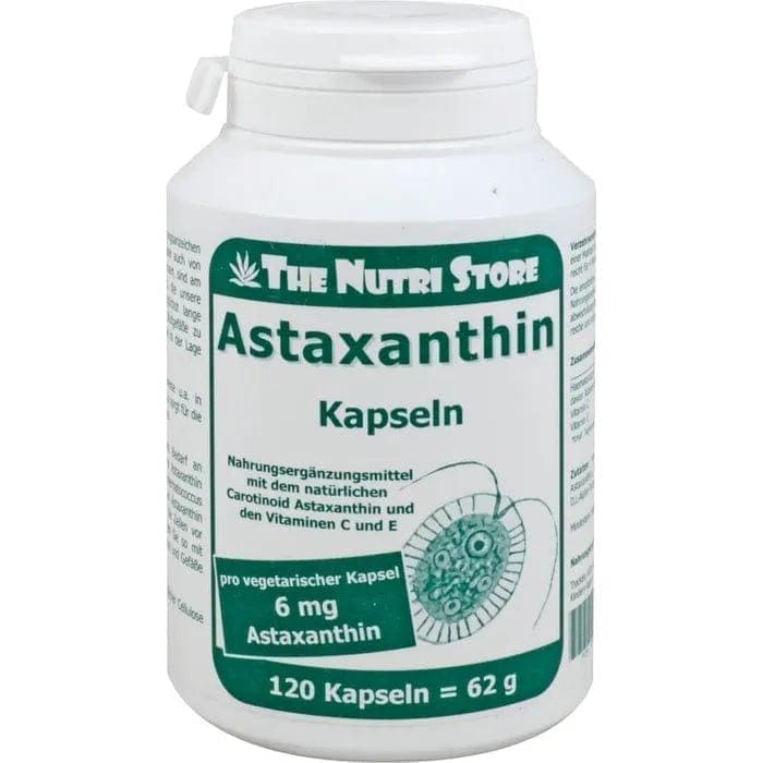 ASTAXANTHIN 6 mg, blue green algae, Haematococcus pluvialis - UKDorf