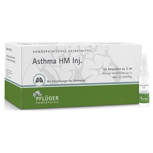 ASTHMA, Homeopathic medicine for respiratory diseases, HM Inj.ampoules - UKDorf