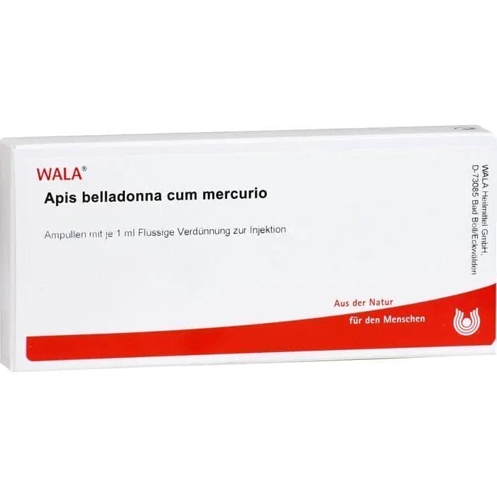 Atropa belladonna, Mercurio ampoules, Parkinson's disease, colic, irritable bowel syndrome, motion sickness - UKDorf