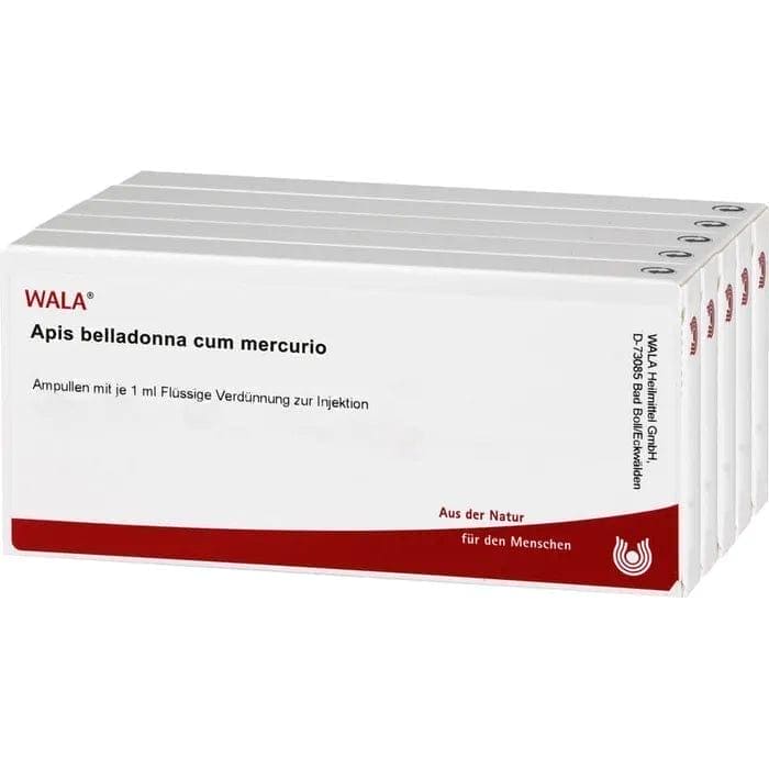 Atropa belladonna, Mercurio ampoules, Parkinson's disease, colic, irritable bowel syndrome, motion sickness - UKDorf