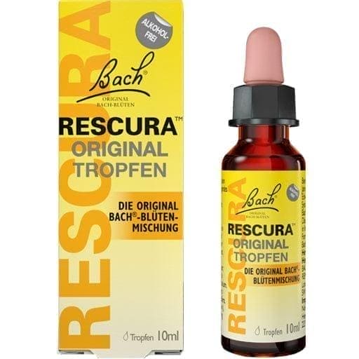 BACH BLOSSOM Original Rescura alcohol-free drops - UKDorf