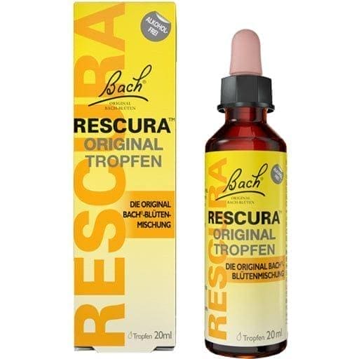 BACH BLOSSOM Original Rescura alcohol-free drops - UKDorf