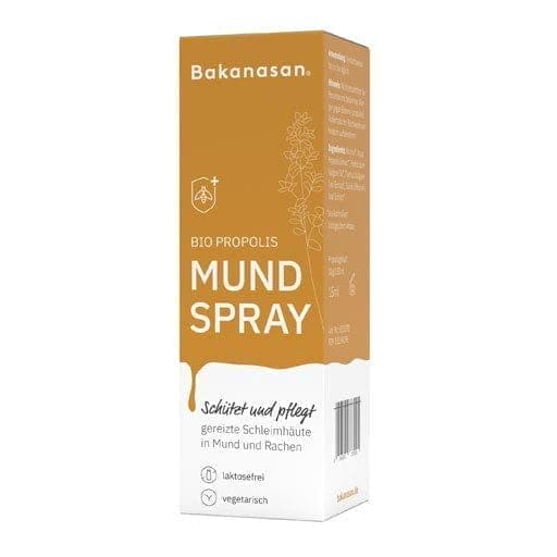 BAKANASAN Organic Propolis Mouth Spray - UKDorf