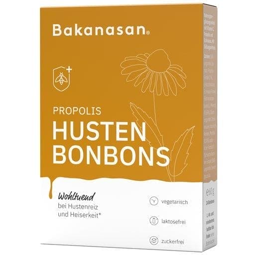 BAKANASAN Propolis Cough Drops - UKDorf