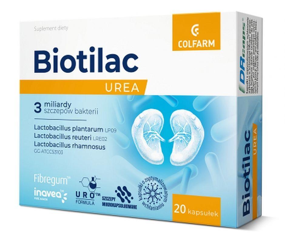 Balance of the bacterial microflora of the urogenital system, Biotilac Urea - UKDorf