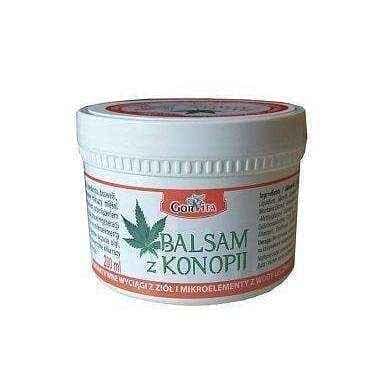 Balsam hemp 200ml, joint pain relief, sports injury treatment UK