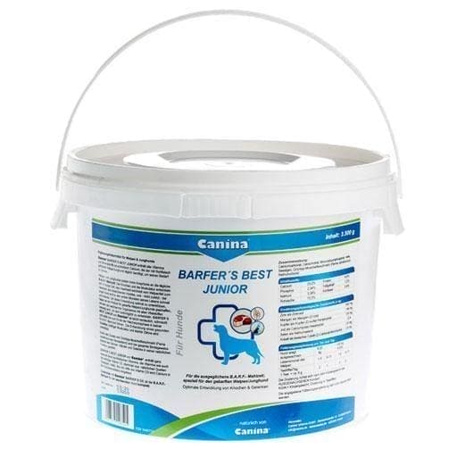 BARFERS Best Junior Powder for dogs vitamins, minerals, calcium UK