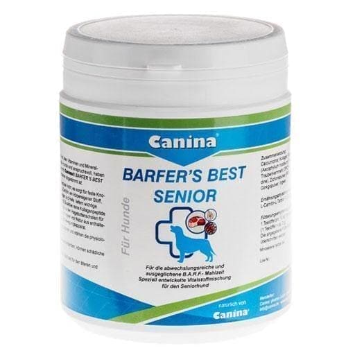 BARFERS BEST SENIOR DOG VET l-carnitine L-Tartrate UK