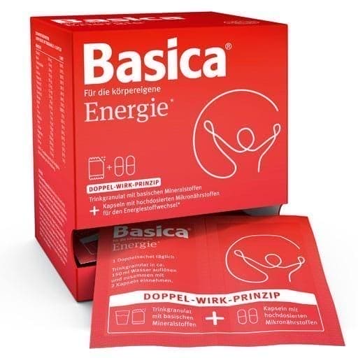 BASICA energy drinking granules + capsules - UKDorf