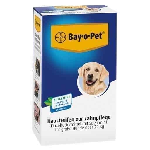 BAY O PET dental plaque, spearmint for large dogs 140 g stripes UK
