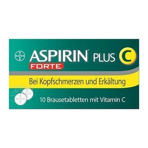 Bayer ASPIRIN C forte effervescent, acetylsalicylic acid - UKDorf
