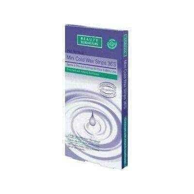 BEAUTY formulas COLD WAX MINI Slices depilatory x 36 pieces, hair removal UK