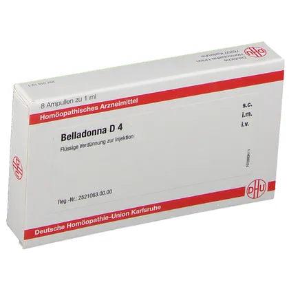 BELLADONNA D 4 ampoules - UKDorf