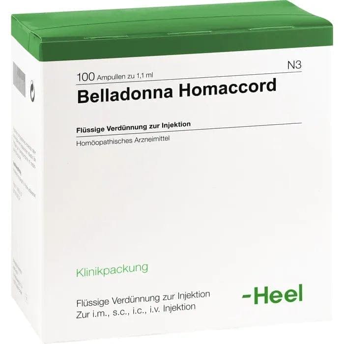 BELLADONNA HOMACCORD ampoules, sedative, to stop bronchial spasms in asthma and whooping cough - UKDorf