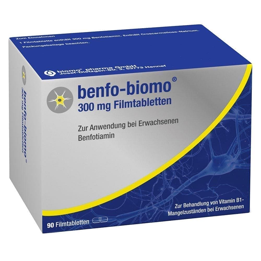 BENFO-biomo 300 mg benfotiamine, vitamin b1 deficiency UK