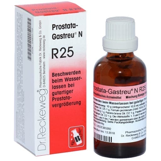 Benign prostate enlargement, PROSTATA-GASTREU N R25 mixture - UKDorf