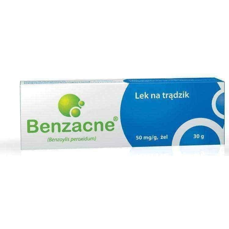 BENZACNE 5% gel 30g, acne vulgaris UK