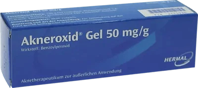 Benzoyl peroxide, ACNER OXIDE, Akneroxid 5 Gel - UKDorf
