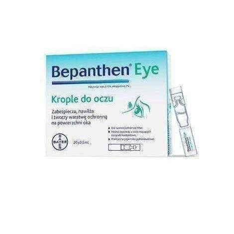 Bepanthen EYE eye drops 0.5 ml x 10 pcs UK