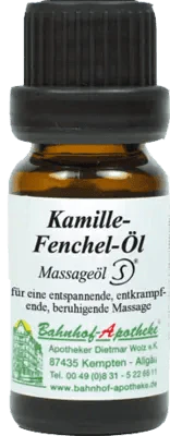 Bergamot, rosewood, almond oil, sunflower oil, CHAMOMILE FENNEL Oil - UKDorf
