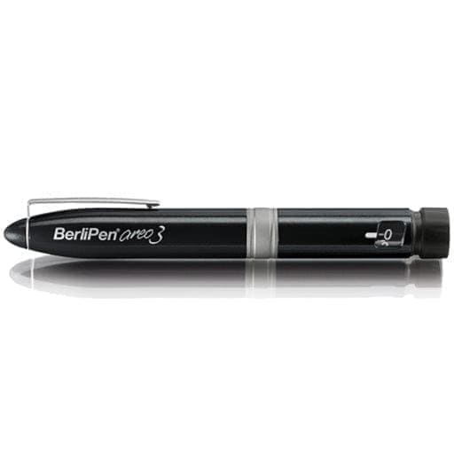 BERLIPEN areo 3 f.3 ml cartridge black - UKDorf