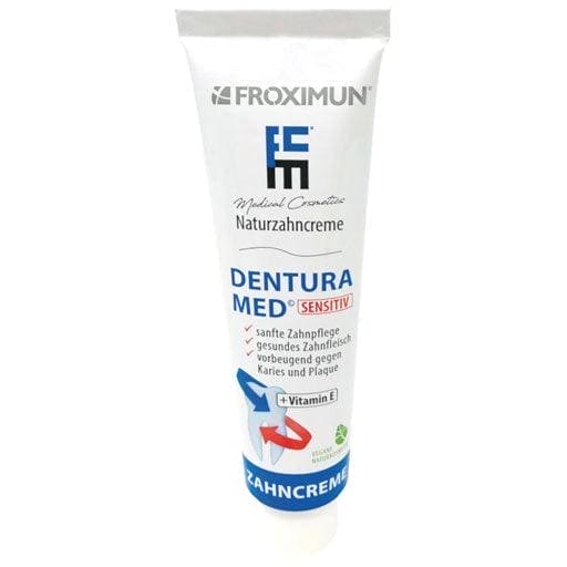 Best toothpaste for sensitive teeth, DENTURA MED sensitive toothpaste - UKDorf