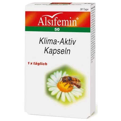 Best vitamins for menopause, ALSIFEMIN 50 climate active with soya 1x1 capsules - UKDorf
