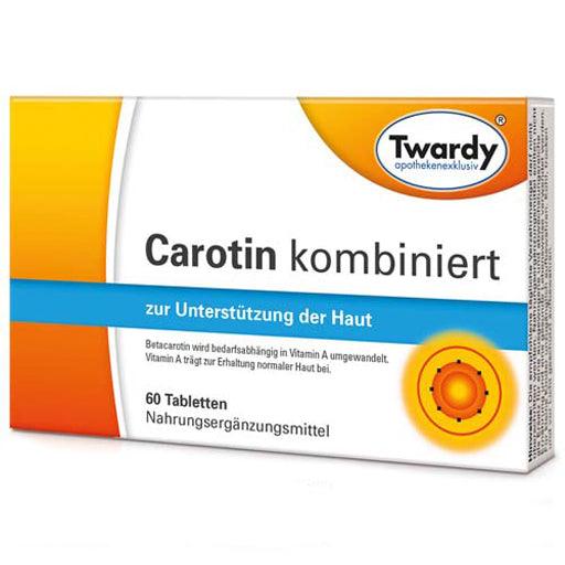 Beta-carotene, pantothenic acid, biotin, CAROTIN COMBINED Tablets - UKDorf