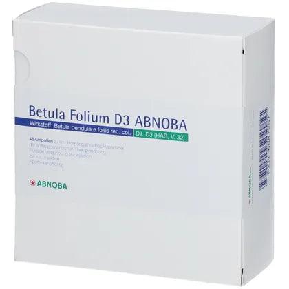 Betula pendula, BETULA FOLIUM D 3 Abnoba ampoules - UKDorf