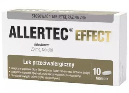 Bilastine, (Bilastinum), Allertec Effect - UKDorf