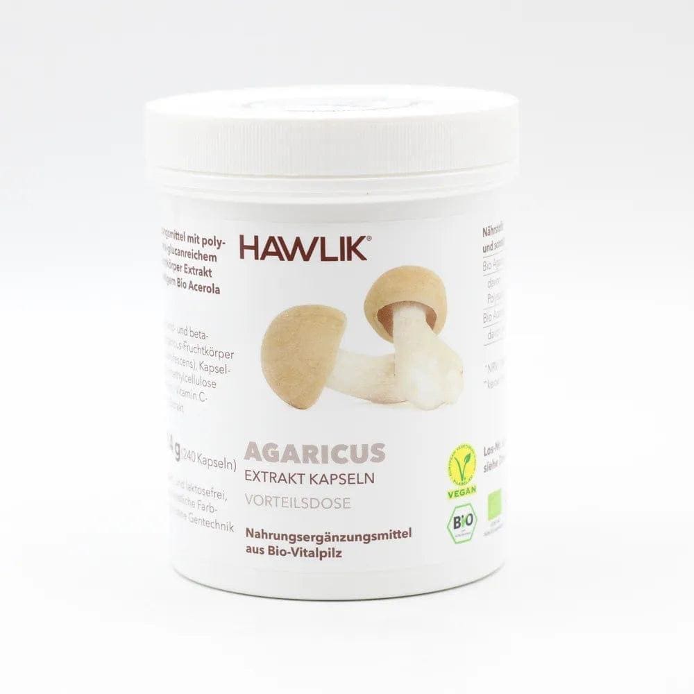 BIO AGARICUS extract capsules, medicinal mushrooms - UKDorf