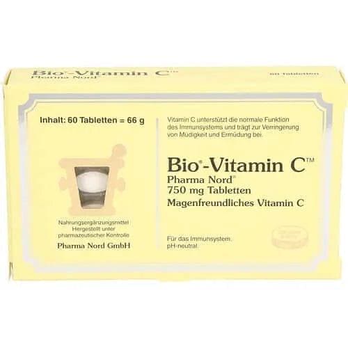 BIO-VITAMIN C, Pharma Nord, calcium ascorbate UK