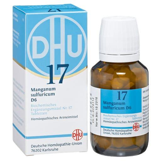 BIOCHEMIE DHU 17 Manganum sulfuricum D 6 tablets - UKDorf