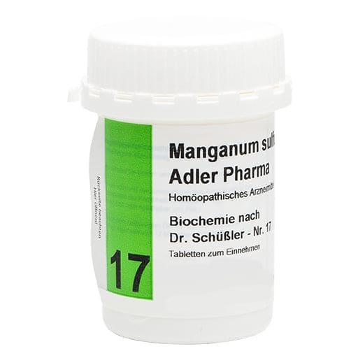 BIOCHEMISTRY Adler 17 Manganum sulfuricum D 12 tabl. - UKDorf