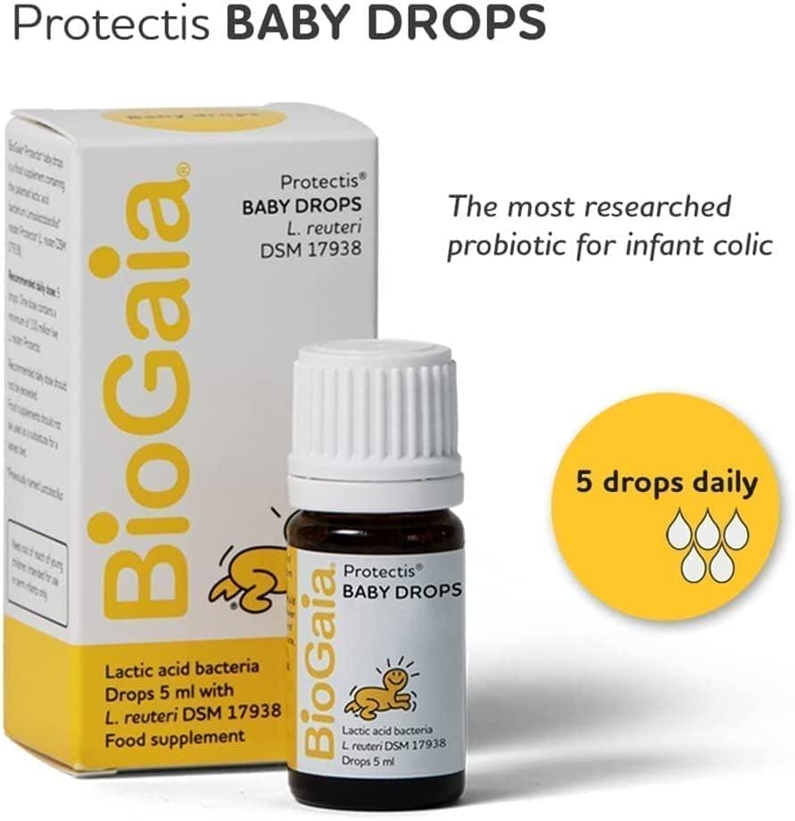 BioGaia Probiotic drops protectis Baby, BioGaia gastrointestinal stomach in children UK