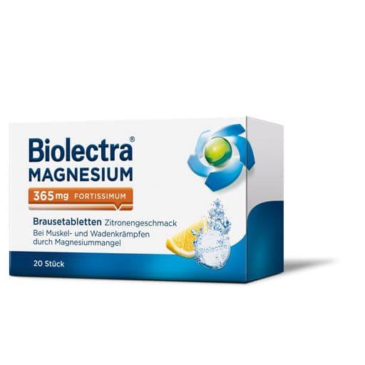 BIOLECTRA Magnesium 365 mg fortissimum lemon - UKDorf
